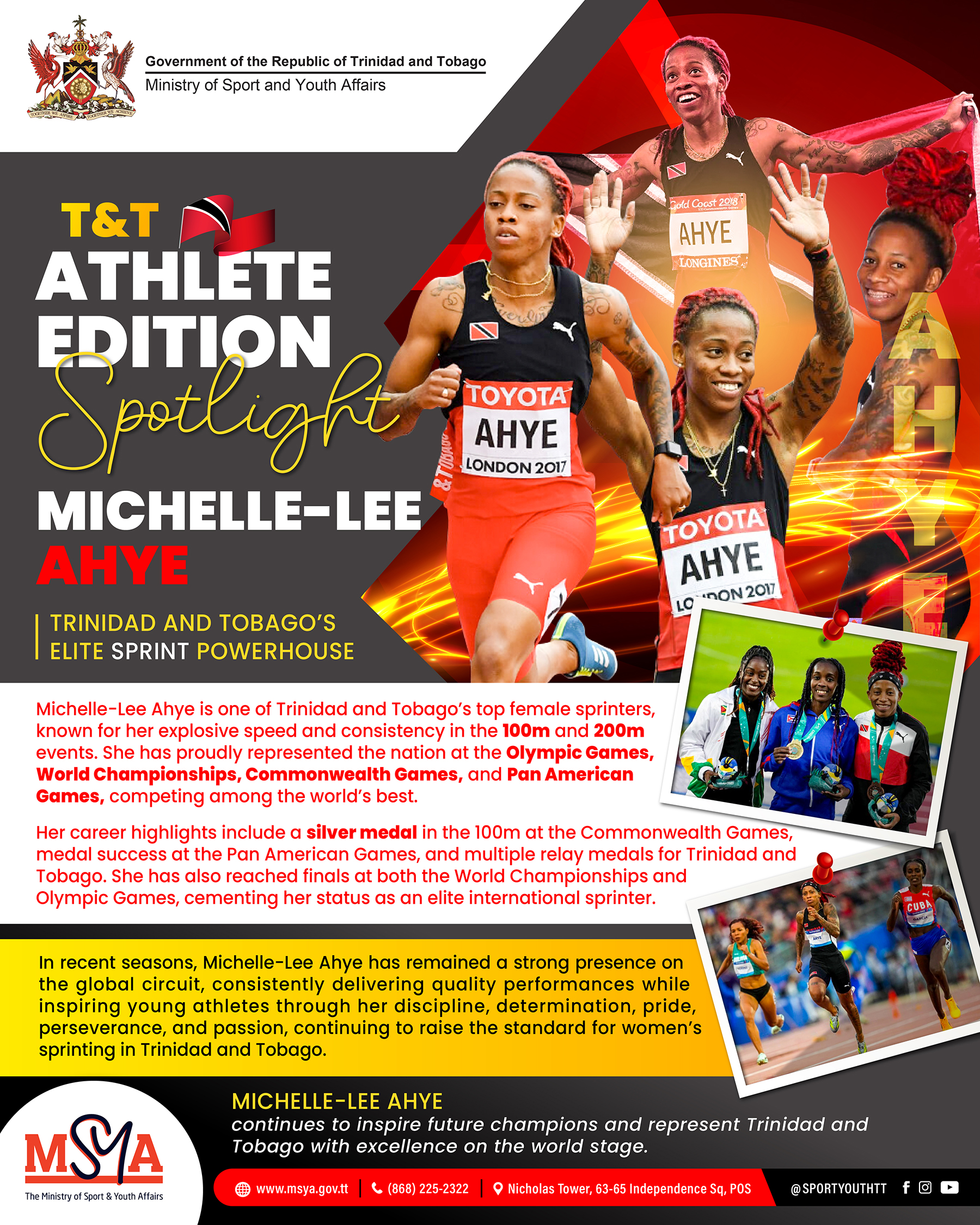 Michelle-Lee Mag ad